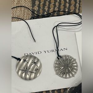 DAVID YURMAN 2 North Star Holiday Ornament/Necklace NEW